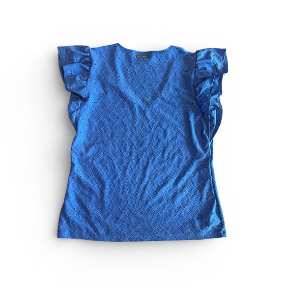 Michael Kors Eyelet Knit Top - Picture 2 of 5